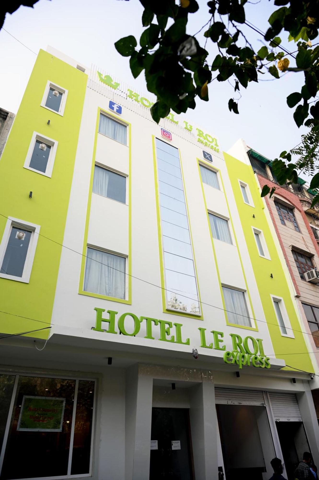 Hotel Le Roi Express Karol Bagh Delhi  Luaran gambar